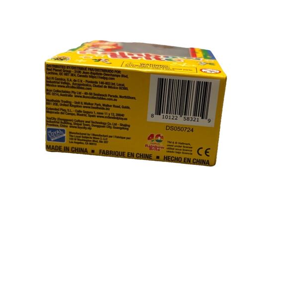 Rainbow Brite 40th Anniversary CheeBee Tickled Pink 2.5" Holiday Mini Figure - Picture 5 of 6